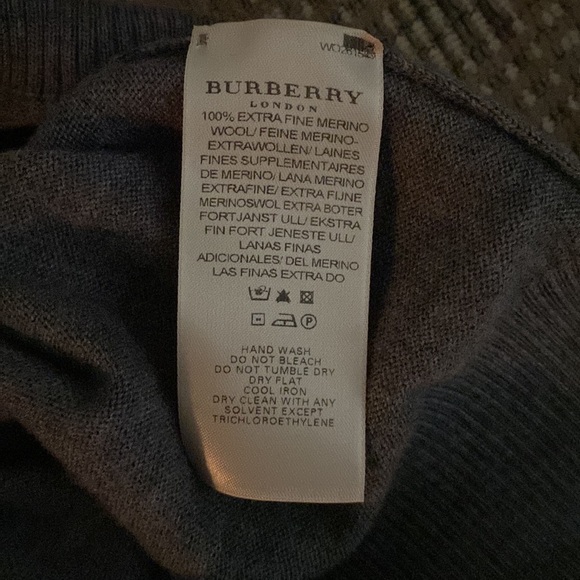 Burberry Merino wool quarter zip sweater - Picture 4 of 10